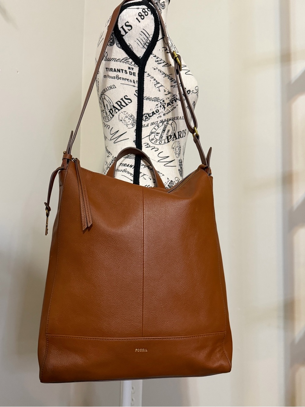 Fossil Elina Convertible Backpack Shoulder Bag Crossbody - Picture 7 of 14